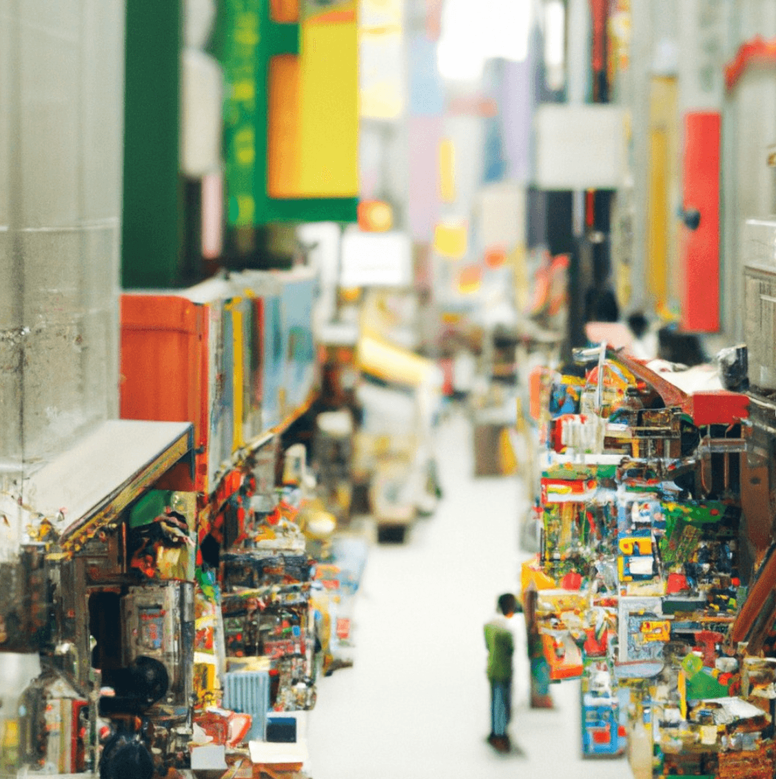 Arte DALL-E de Simon, "Mini Tokyo"