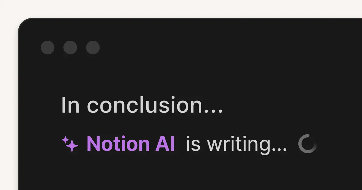 使用 Notion AI 擴大你的影響力