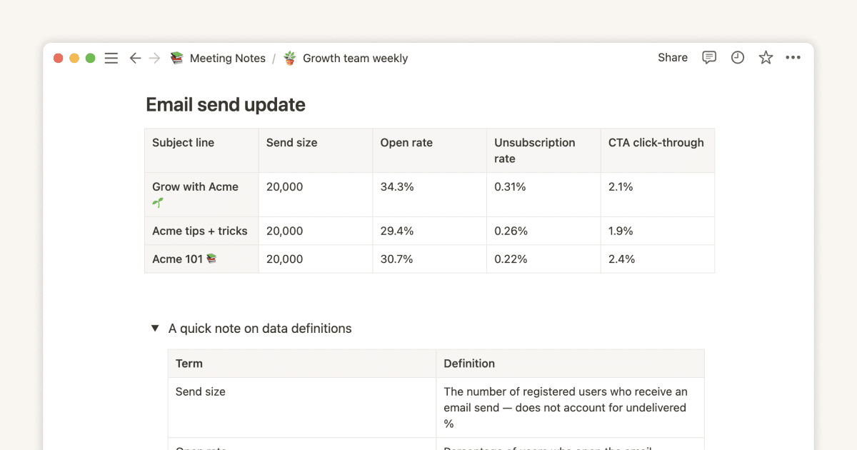 As melhores maneiras de usar tabelas simples em suas páginas do Notion (e quando não as usar)
