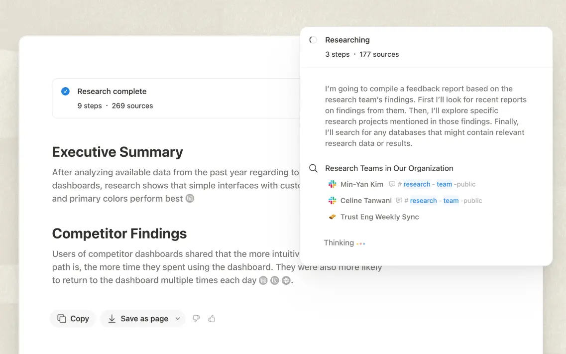 Shareable reports - nafw